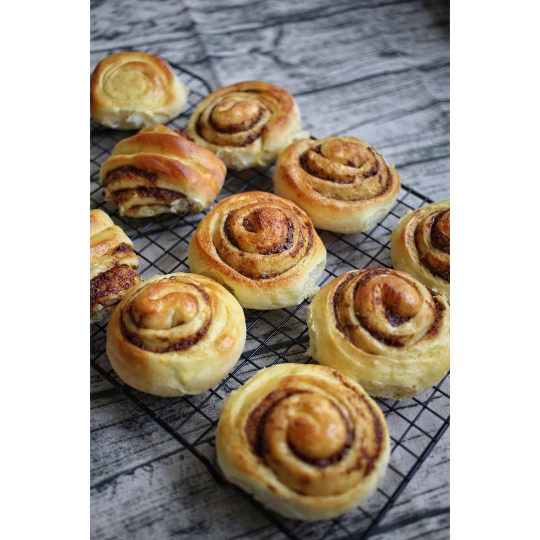 【曼食慢语】肉桂面包卷