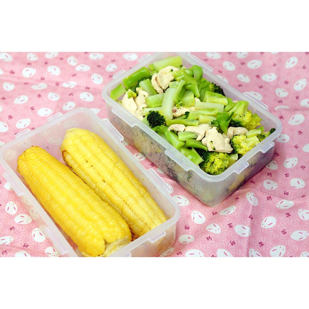 #好好吃饭# 低GI健身便当.