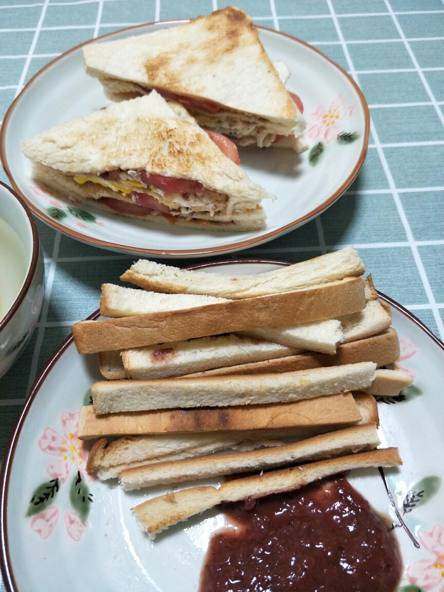 纯奶手撕吐司的做法 步骤1