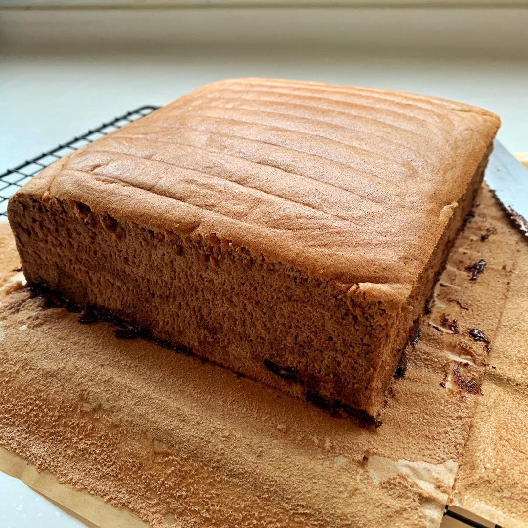 巧克力古早味蛋糕