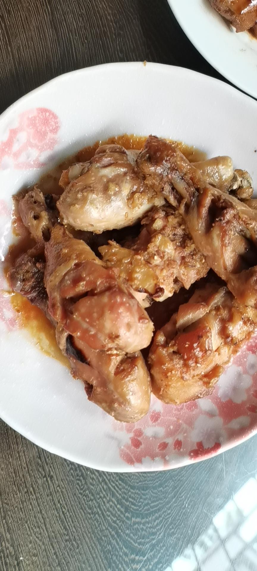 电饭锅版沙姜海盐鸡腿