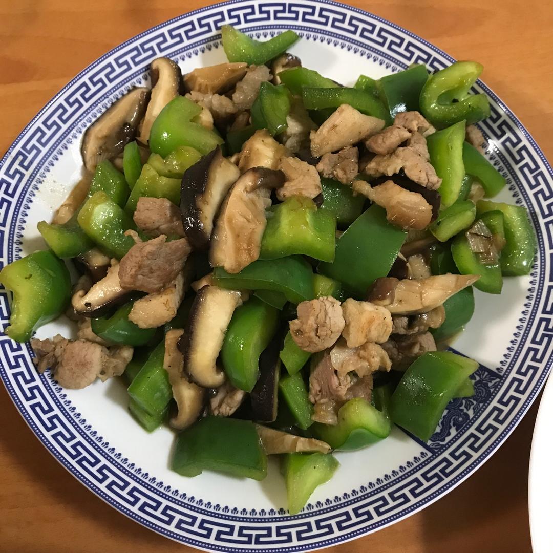 青椒炒肉