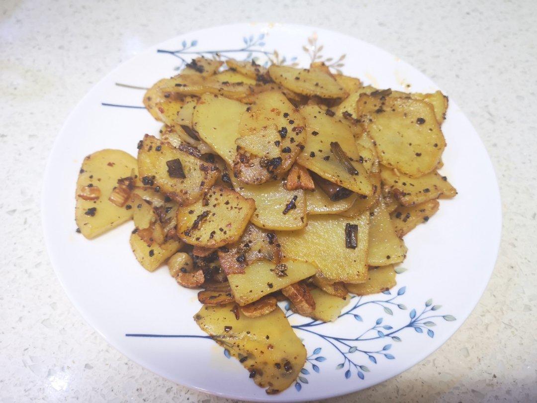 香煎土豆片