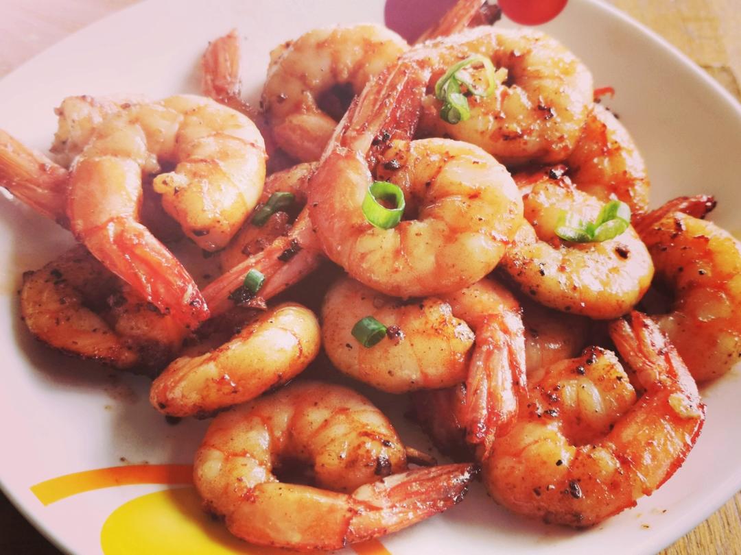 蒜香黄油虾🦐 10分钟快手西餐‼️经典好吃