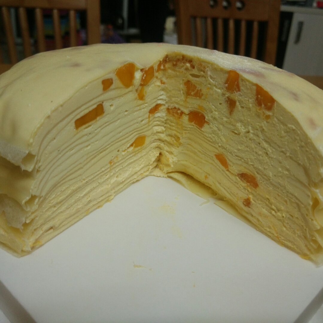 cyndi wong做的千层蛋糕又薄又嫩的千层饼皮