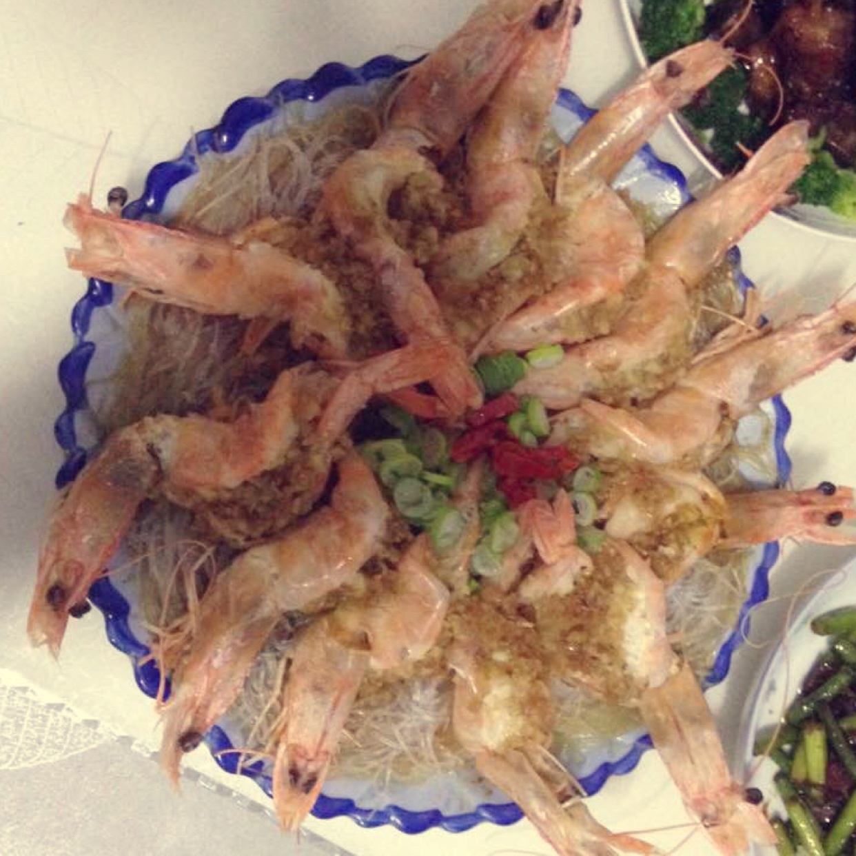 蒜蓉粉丝蒸大虾