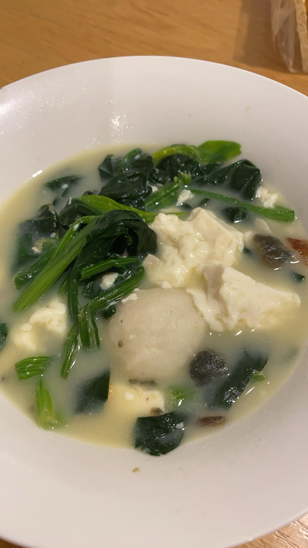 快手菜之上汤菠菜
