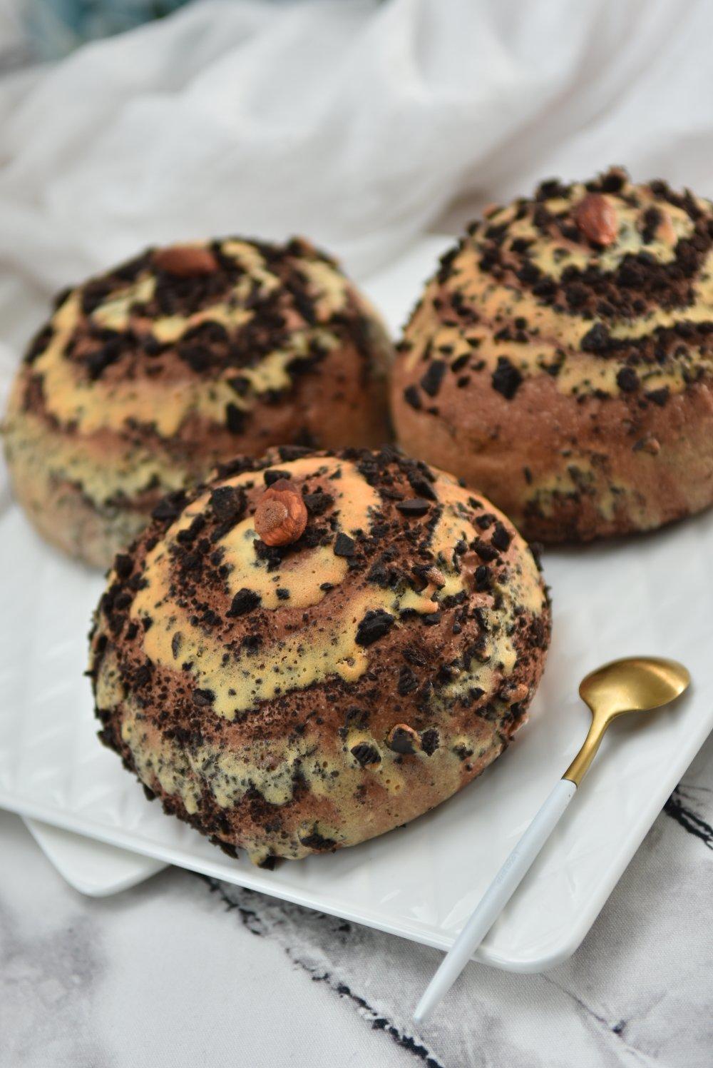 魔术手手做的雷神巧克力软欧包