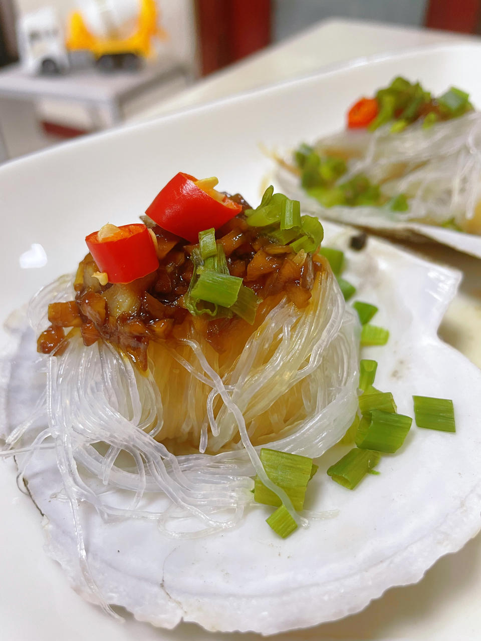 零失败的蒜蓉粉丝蒸扇贝