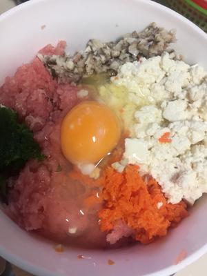 宝宝辅食-香菇豆腐丸子的做法 步骤4