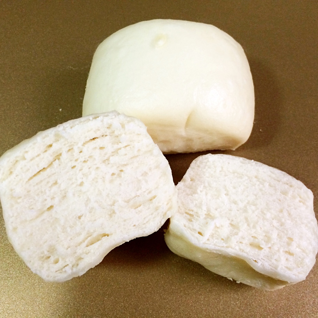 兜妈echo做的天然酵母白馒头