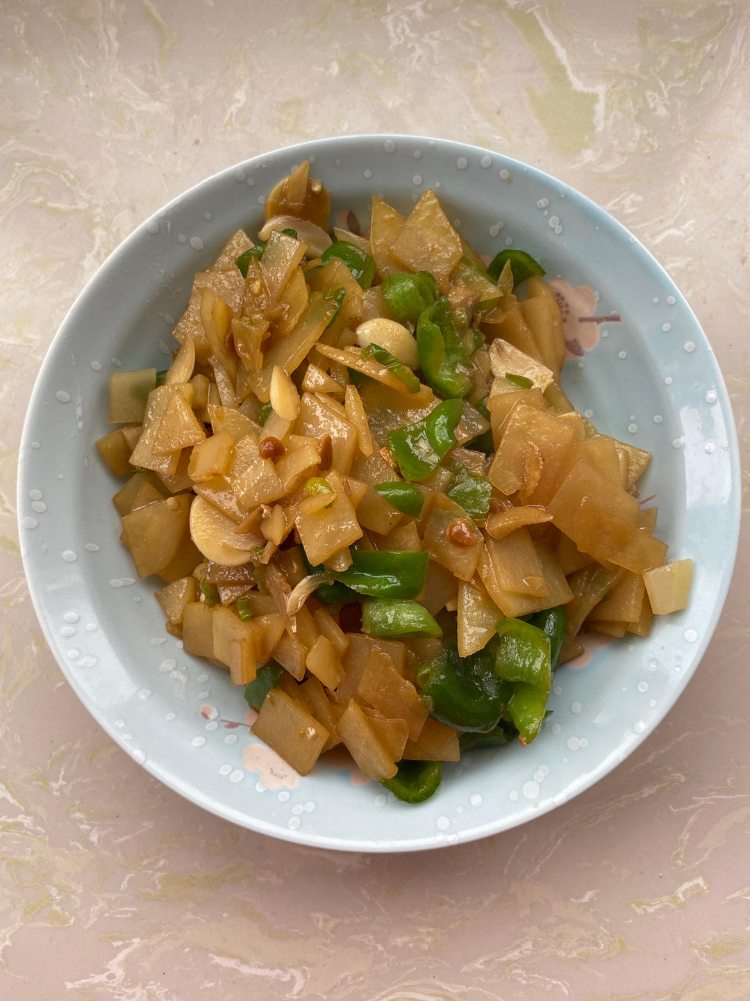青椒土豆片