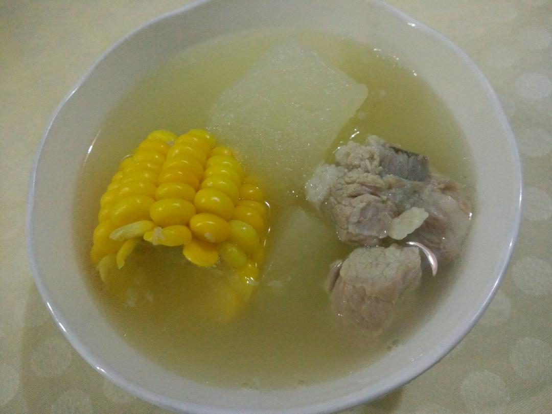 冬瓜玉米排骨汤
