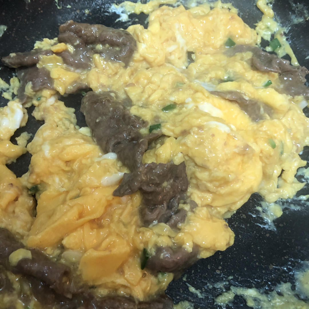 滑蛋牛肉饭