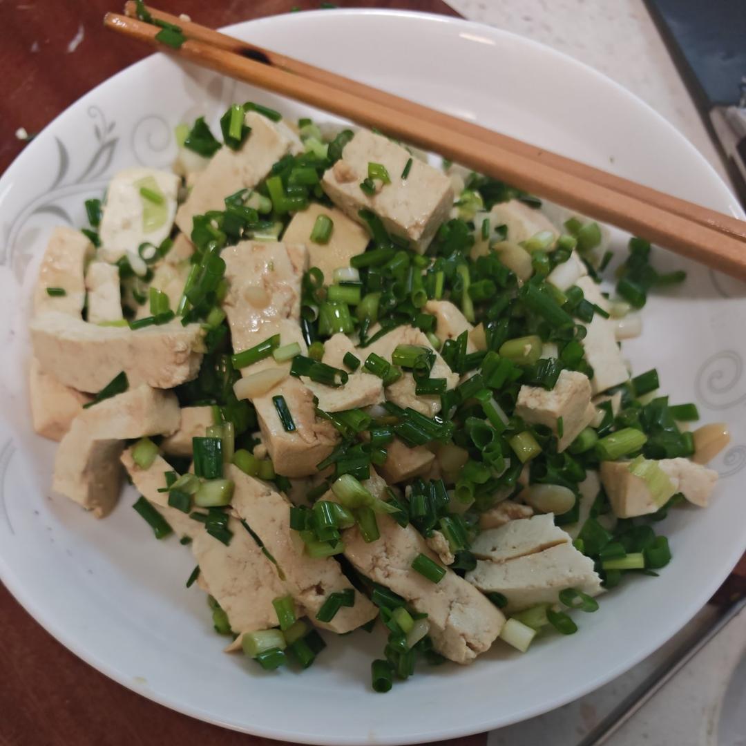 凉拌豆腐/小葱拌豆腐
