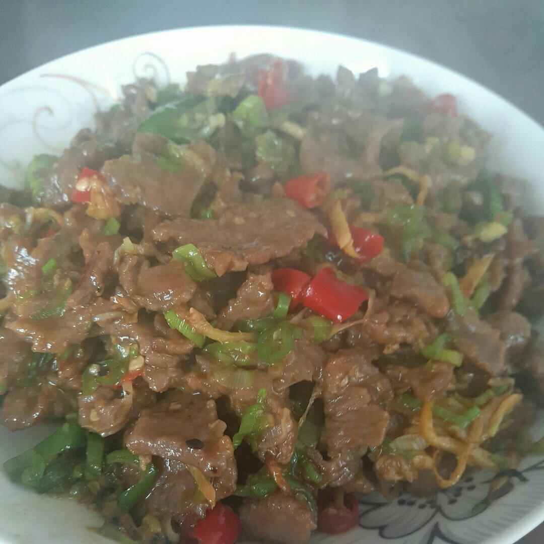 小炒牛肉