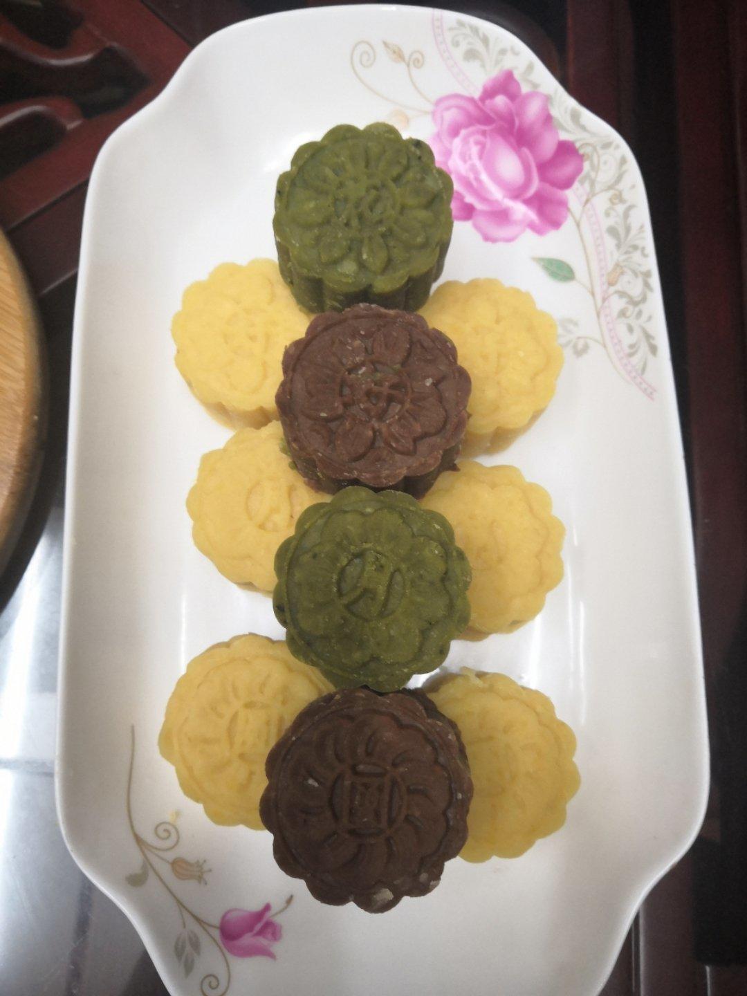 多味奶香绿豆糕