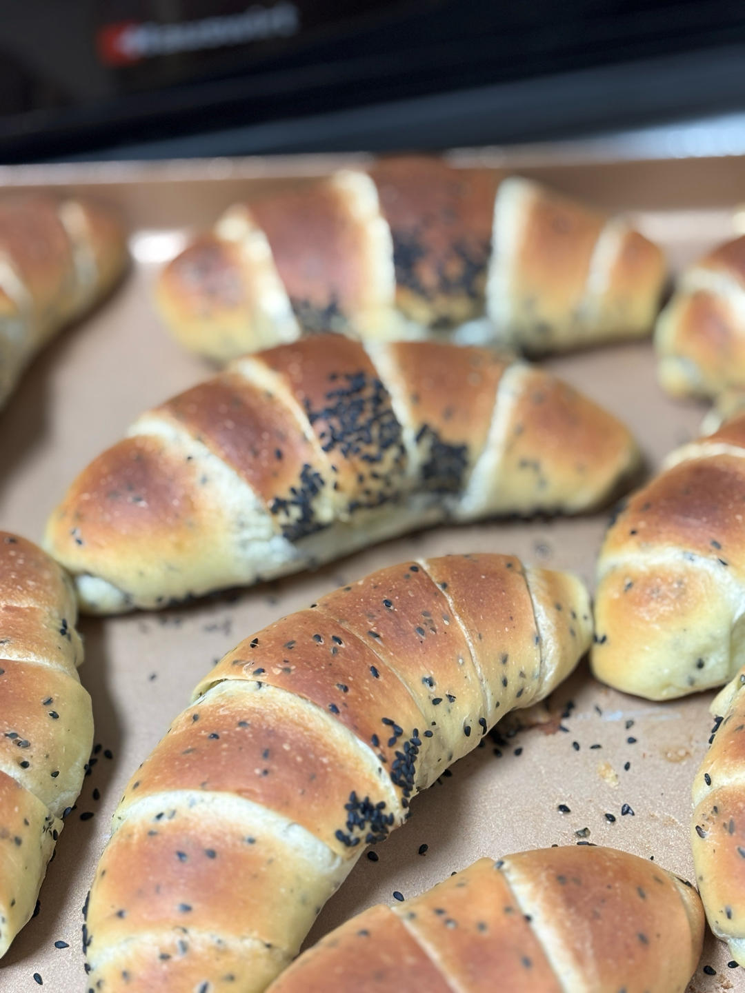 这个芝麻海盐卷我真的太爱了，你们赶紧做起来！