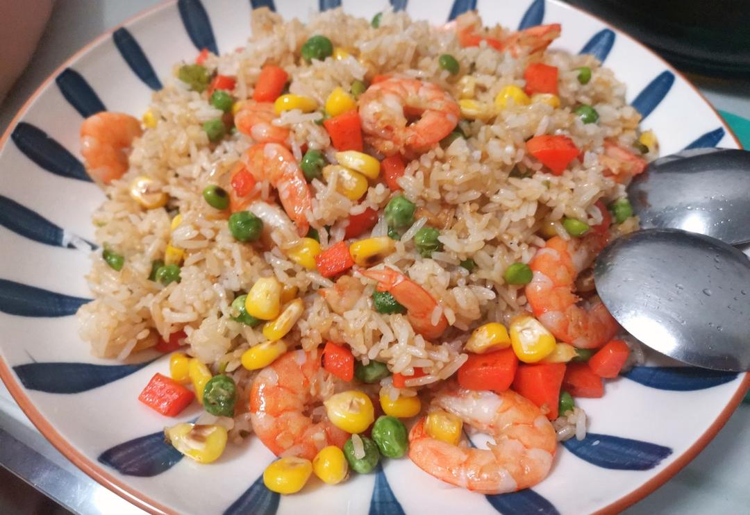 虾仁炒饭