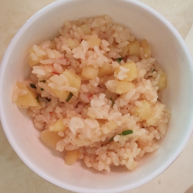 土豆焖饭（电饭锅版）