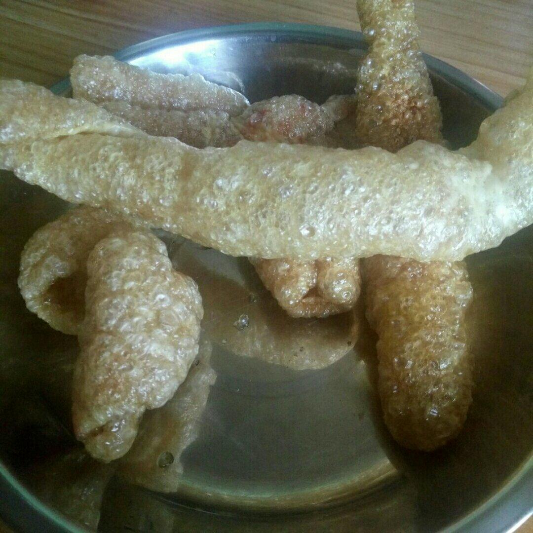 自制炸猪皮