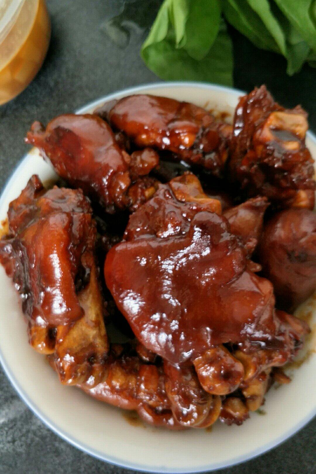 戴笛做的玫瑰腐乳猪蹄