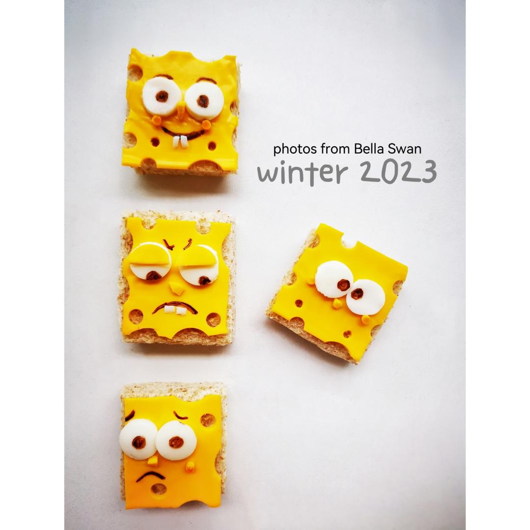 为女儿做的食物