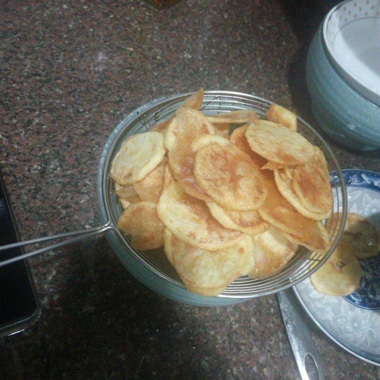 炸薯片