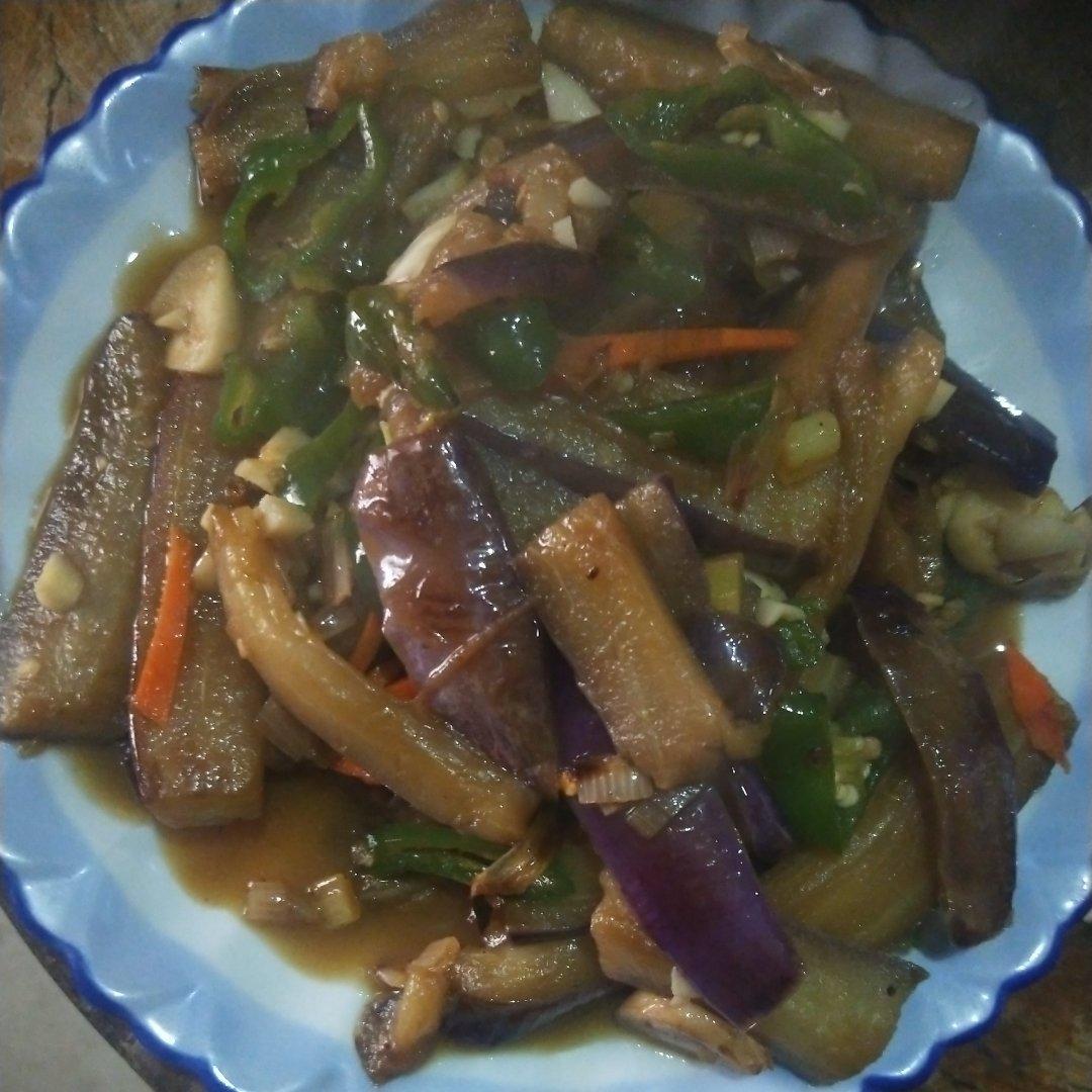 红烧肉沫茄子