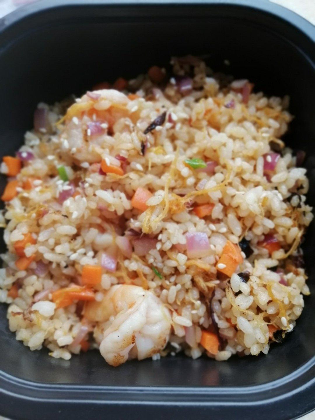 【安佳】黄油肉松海苔炒饭