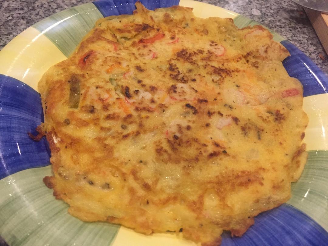 韩式海鲜饼