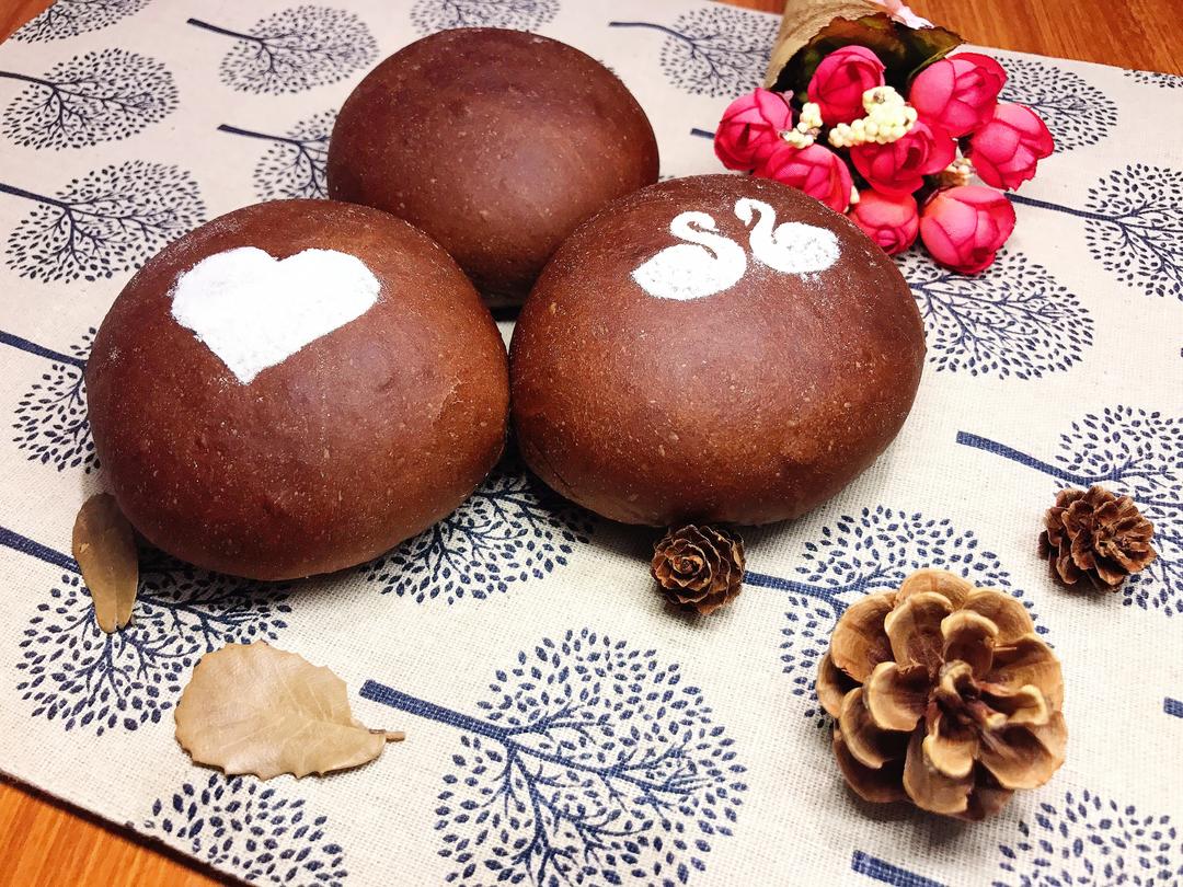 奶酪可可软欧包的做法