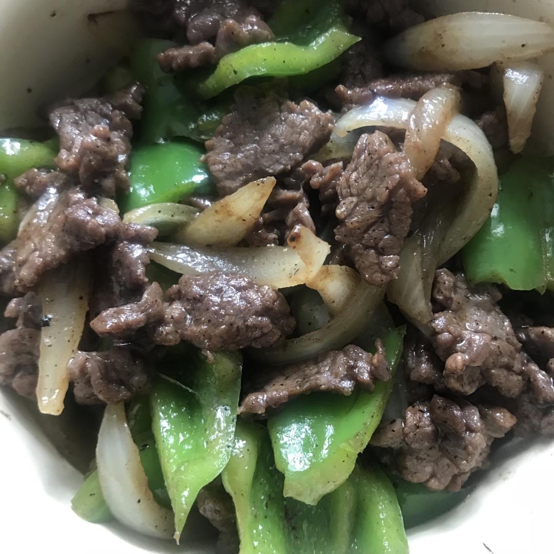 黑椒牛柳