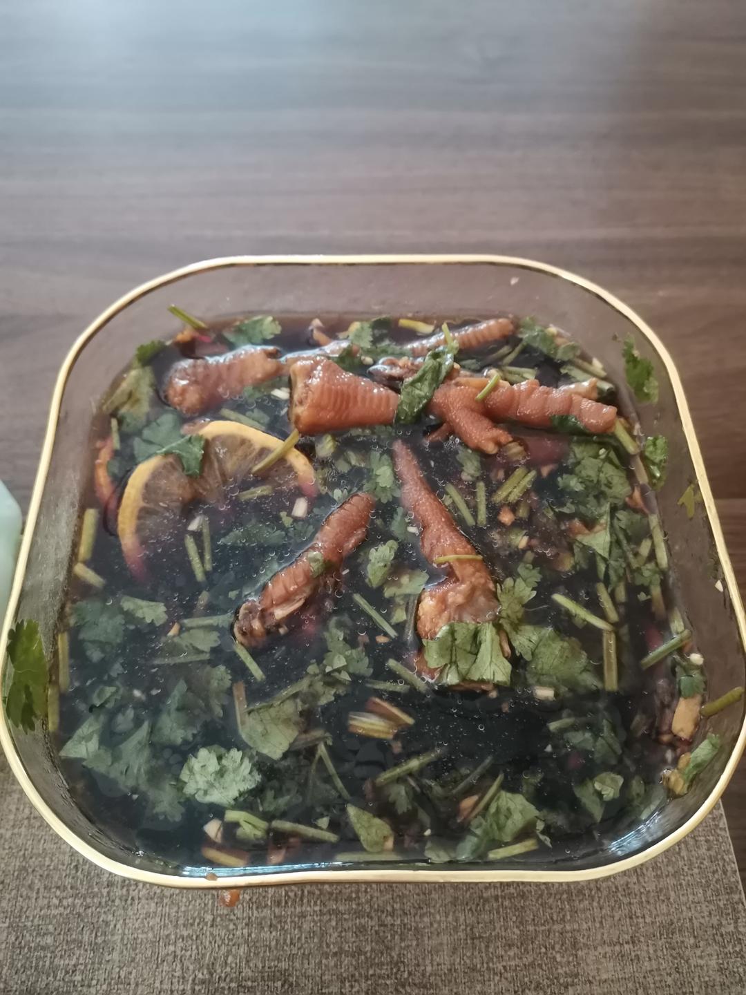 【柠檬酸辣鸡爪】自制超级无敌美味的网红鸡爪