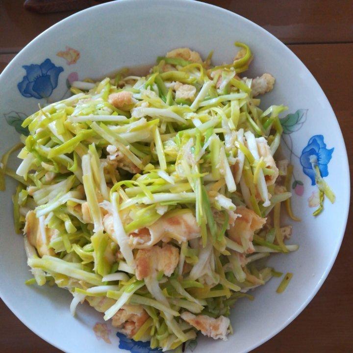韭黄炒蛋