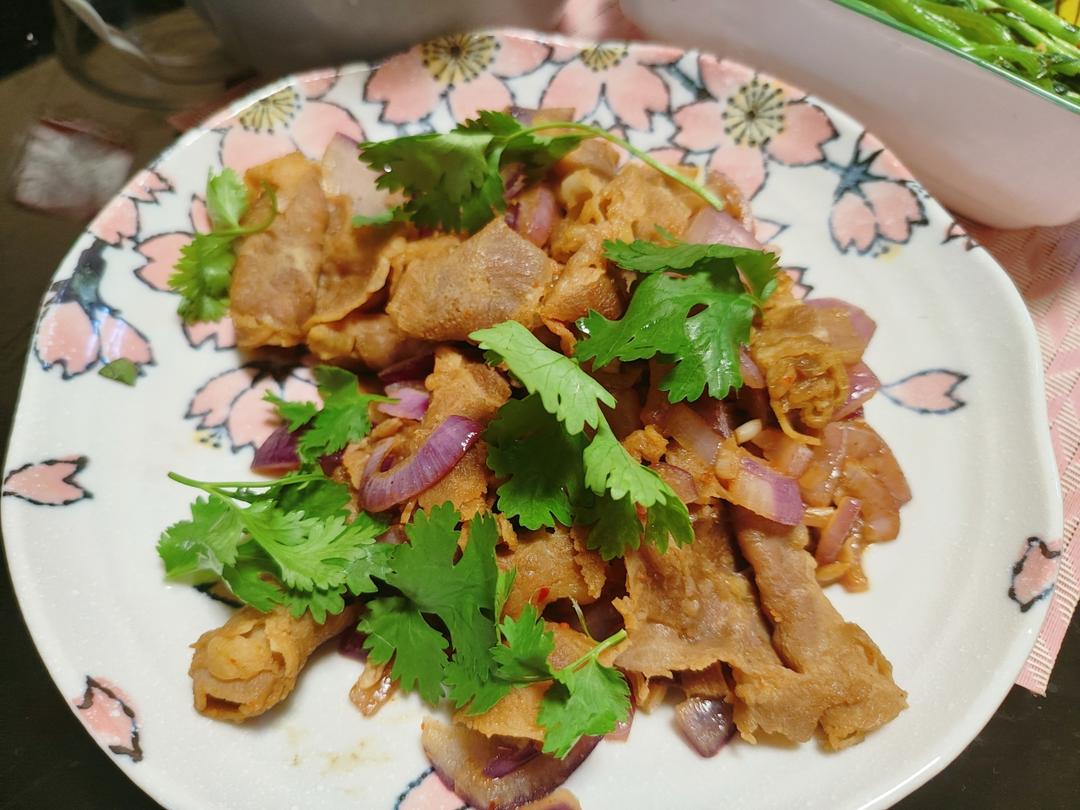 孜然炒肥牛