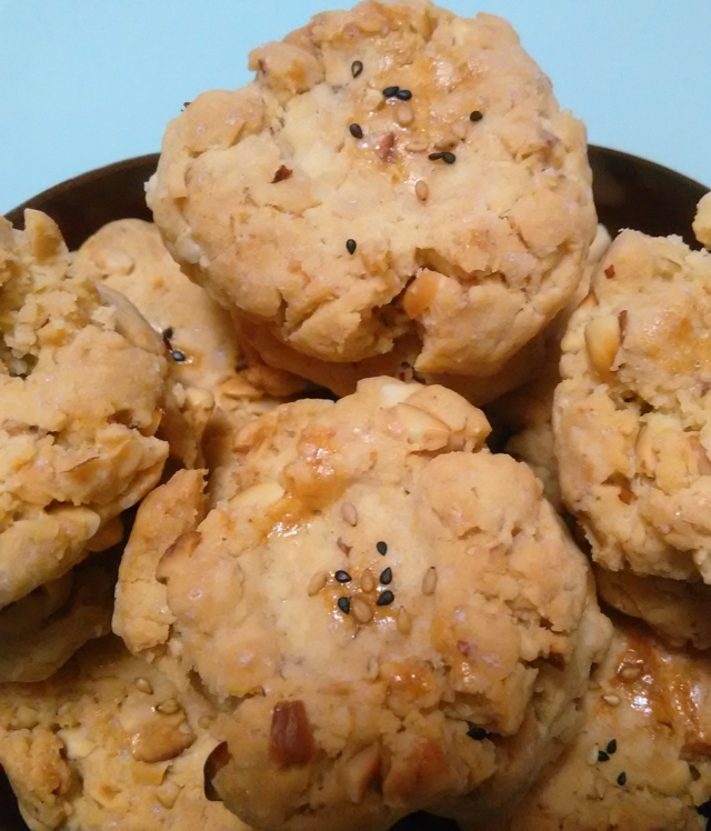 超级酥且不油的桃酥