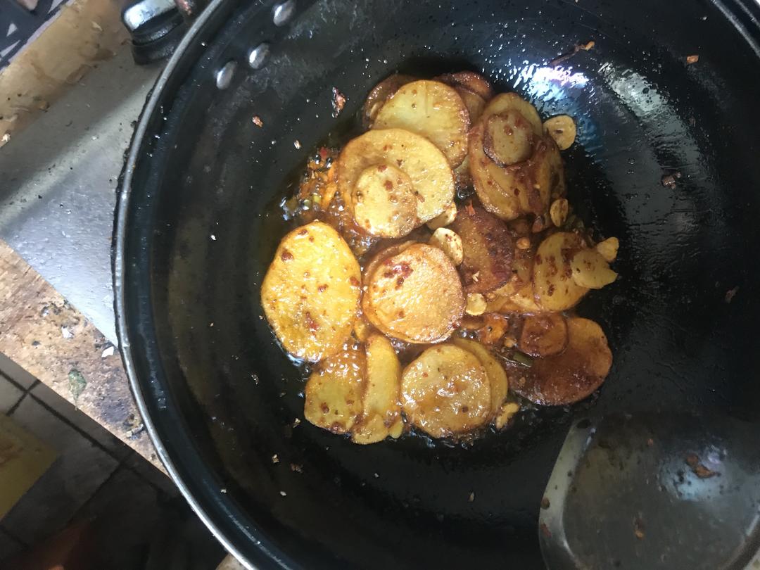 干锅土豆片家常版
