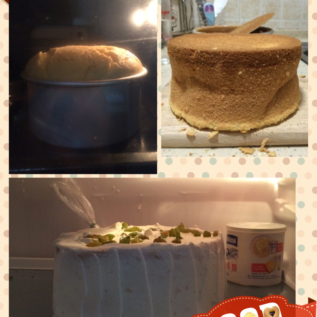 《Tinrry+》戚风蛋糕（6寸配方）（基础、超详细教程）