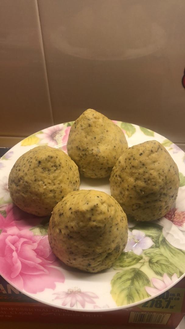 桂花黄豆面小窝头