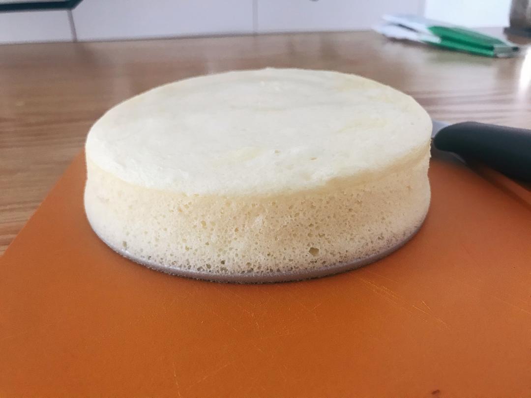 儿童无添加酸奶蒸蛋糕6寸