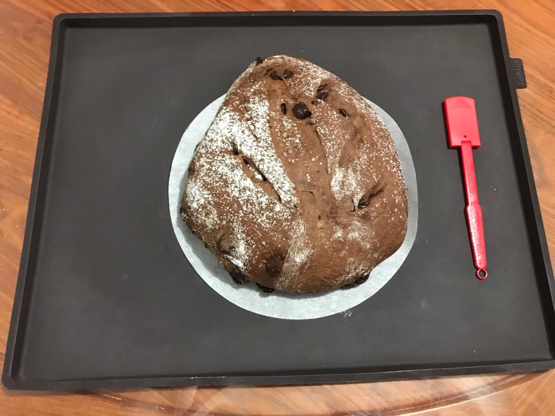 全麦巧克力豆软欧