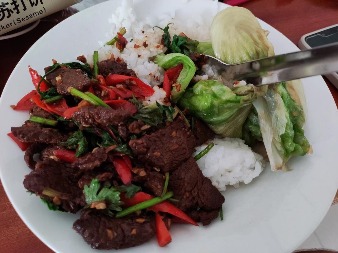 小炒黄牛肉