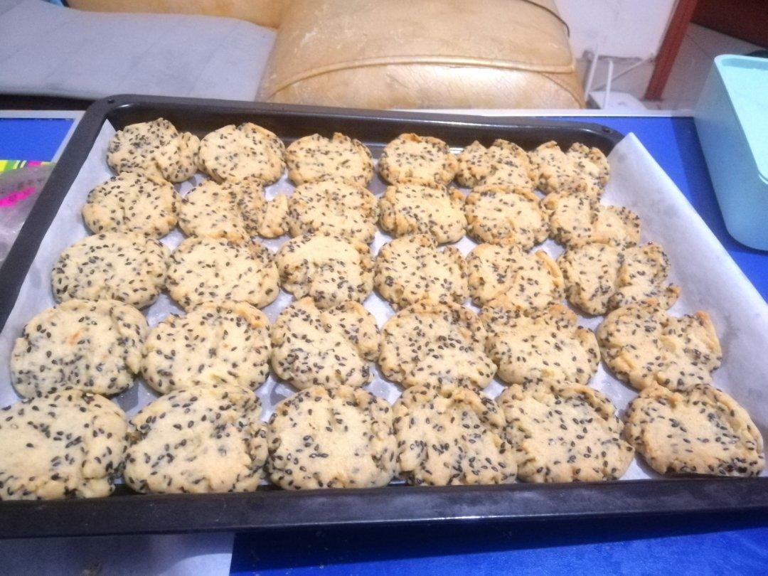椒盐芝麻酥（北鼎食谱）