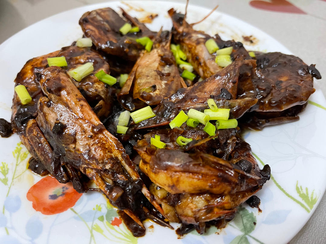 干烧大对虾