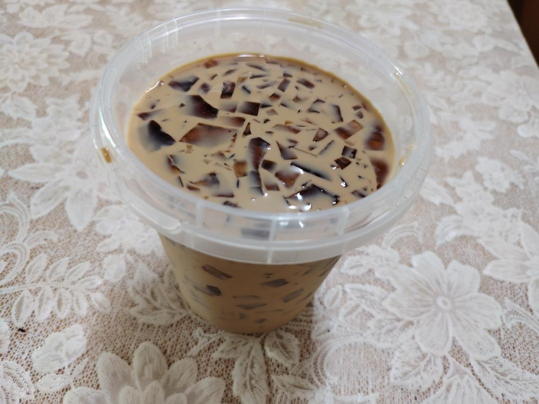 绝了❗️太好喝了｜超简单的咖啡冻焦糖奶茶