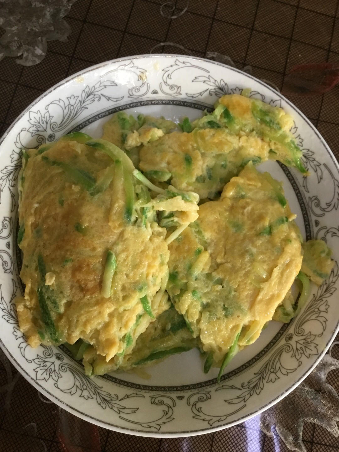 快手菜：西葫芦丝炒鸡蛋