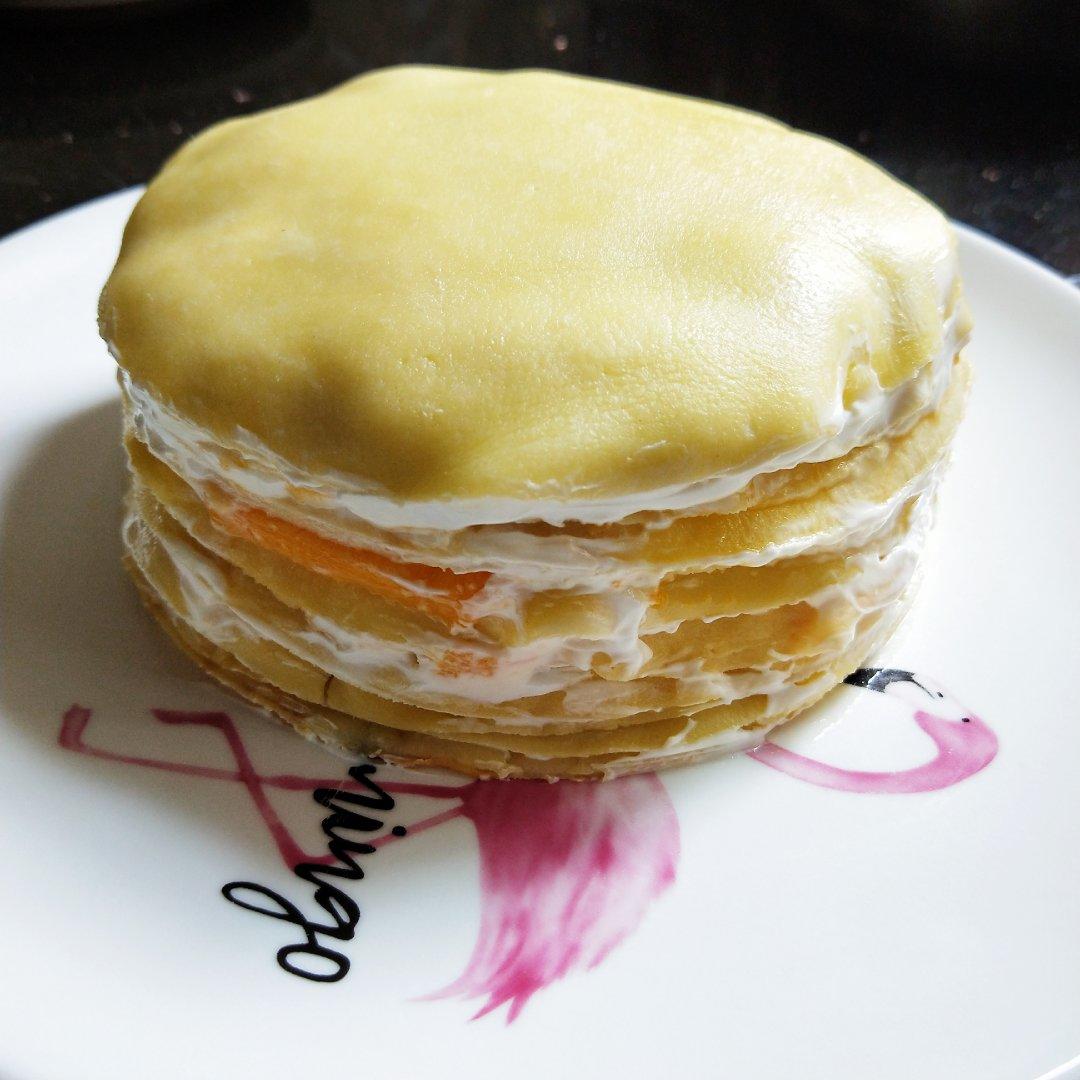 芒果千层蛋糕，100%成功告别煎皮无能