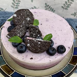 🌸蓝莓酸奶慕斯蛋糕🍰（6寸）的做法 步骤20
