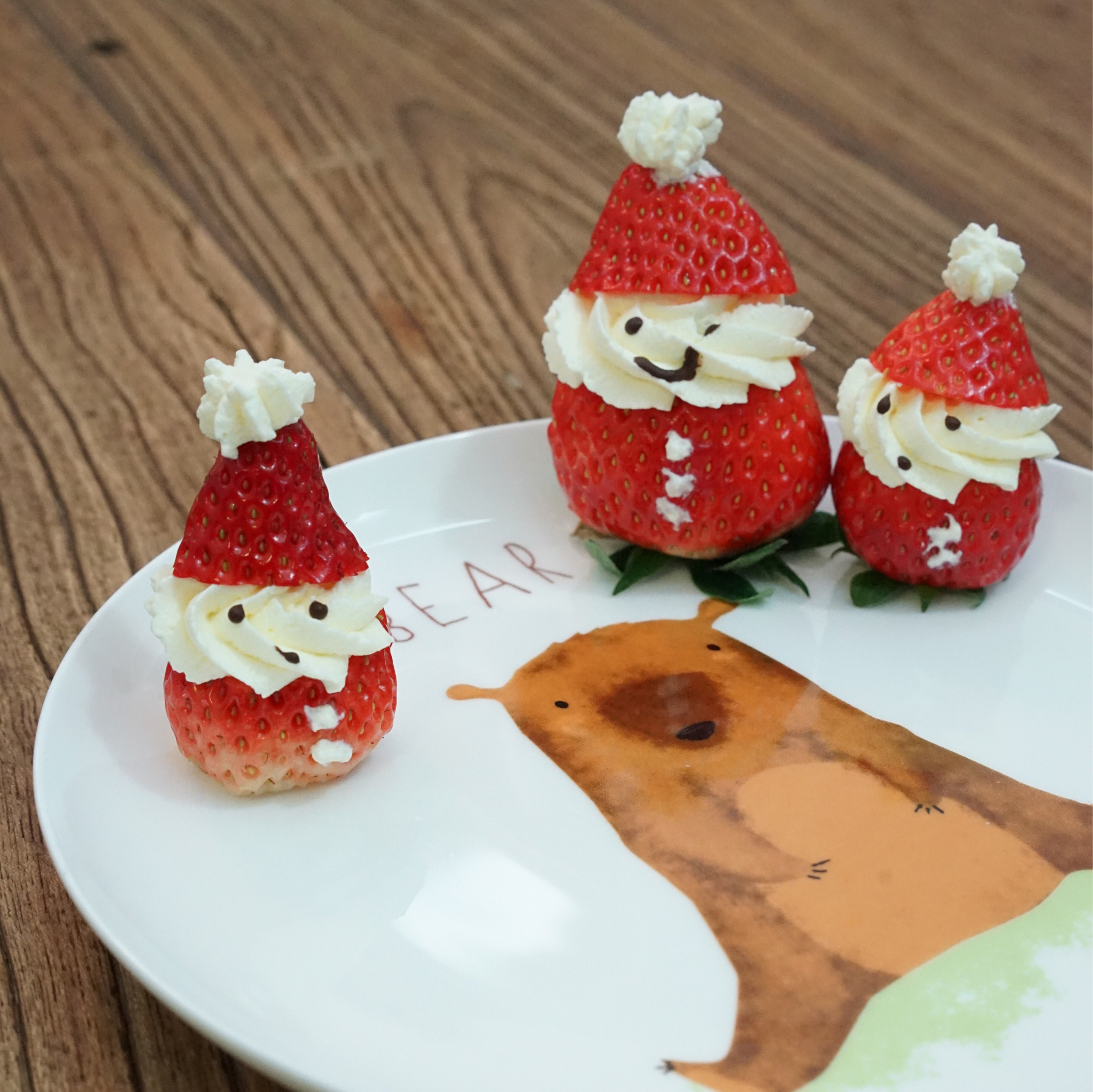 草莓圣诞老人、圣诞雪人